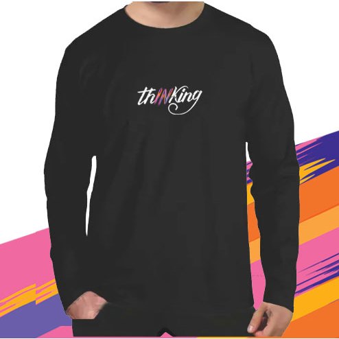 kaos oblong pria dan wanita.kaos oblong.kaos lengan panjang unisex.kaos remaja