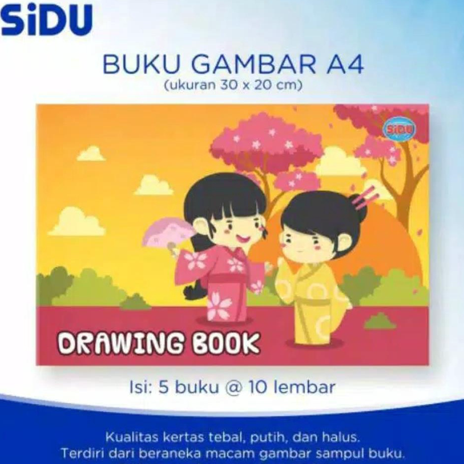 

Pasti Murah Buku Gambar Sidu A4 (Isi 5)
