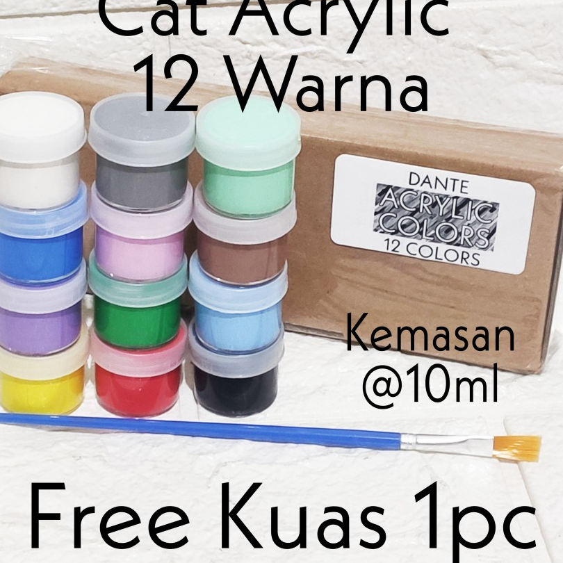 

Diskon Cat Acrylic Kanvas Lukis Dante Set