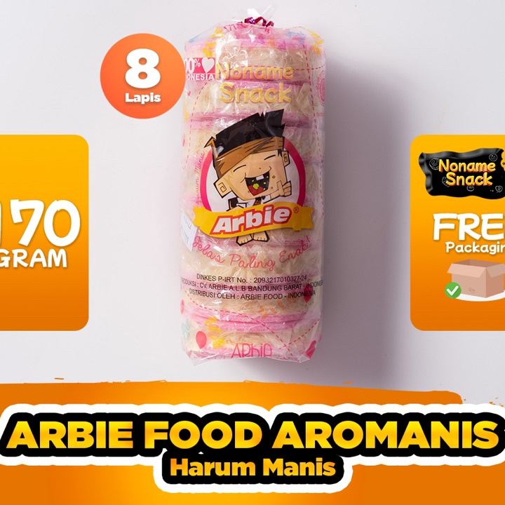 

Produk NoName Snack - Rambut Nenek Arbie Food Aromanis Harum Manis Grosir 170Gr