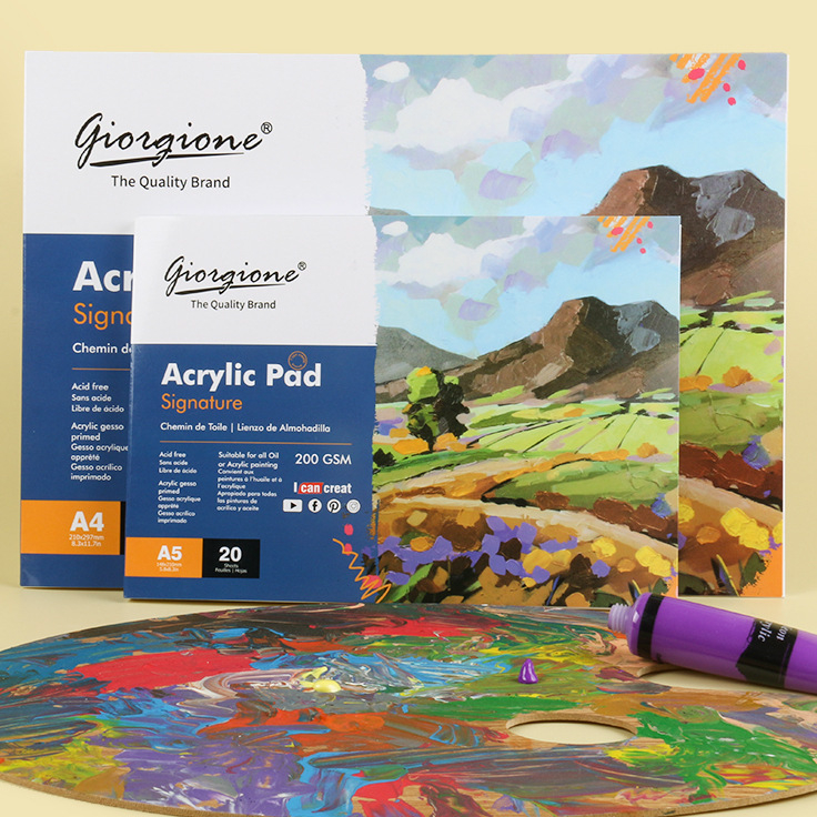 

Harga Murah Giorgione Canvas Sketchbook Acrylic Oil Paint Pad Book / Buku Gambar Kanvas Lukis Cat Minyak Akrilik A4/A5 G-AC20 Buruan Beli