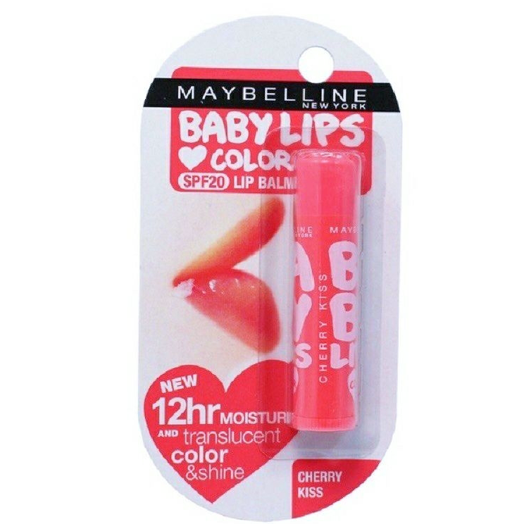 Ready Hari Ini ⬇️ Maybelline Baby Lips Color Cherry Kiss Spf 22
