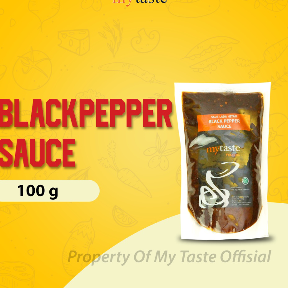 

Bayar Di Tempat My Taste BlackPepper Sauce 100gr Saus Lada Hitam Saus Barbeque Grill Saus Steak Daging Bumbu BlackPepper