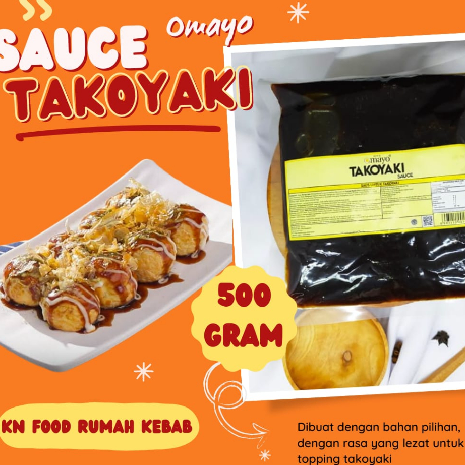 

Best Product Saus Takoyaki kemasan 500 gr saus tako saus takoyaki Saus okonimoyaki Saus Japanese Takoyaki Okonomiyaki Best Terlaris