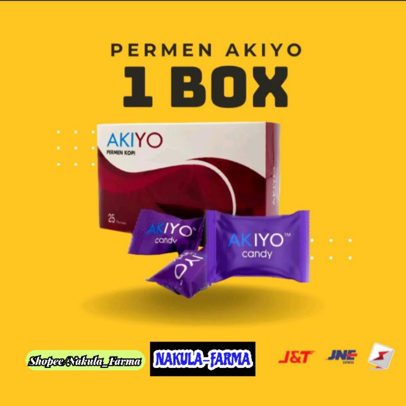 

Permen Akiyo Candy ( 1 Box Isi 25 Pcs) Akiyo Candy Asli Original