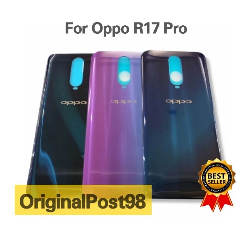 Backdoor Tutup Belakang Baterai Oppo R17 Pro Back Door Cover Oppo R17 Pro