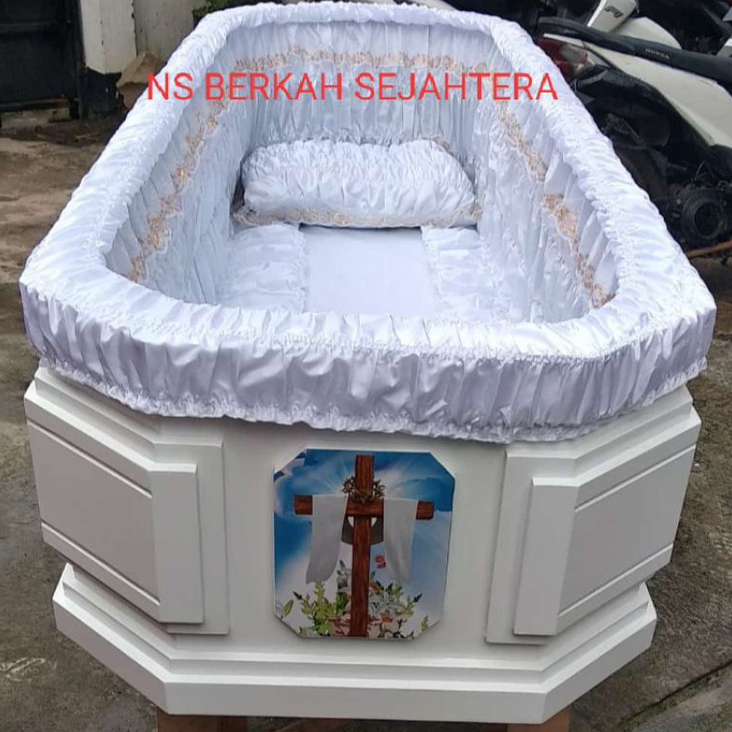 TERBARU Kain Rajut/Kerut Peti Jenazah