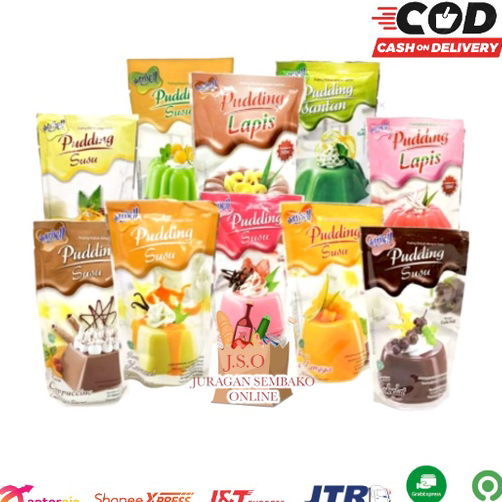 

Model Baru (JSO) Nutrijell Nutrijel PUDDING Susu Puding Susu All Varian Rasa BPOM HALAL