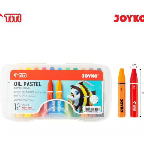 

Ready CRAYON TITI JOYKO 12 WARNA / KRAYON OIL PASTEL