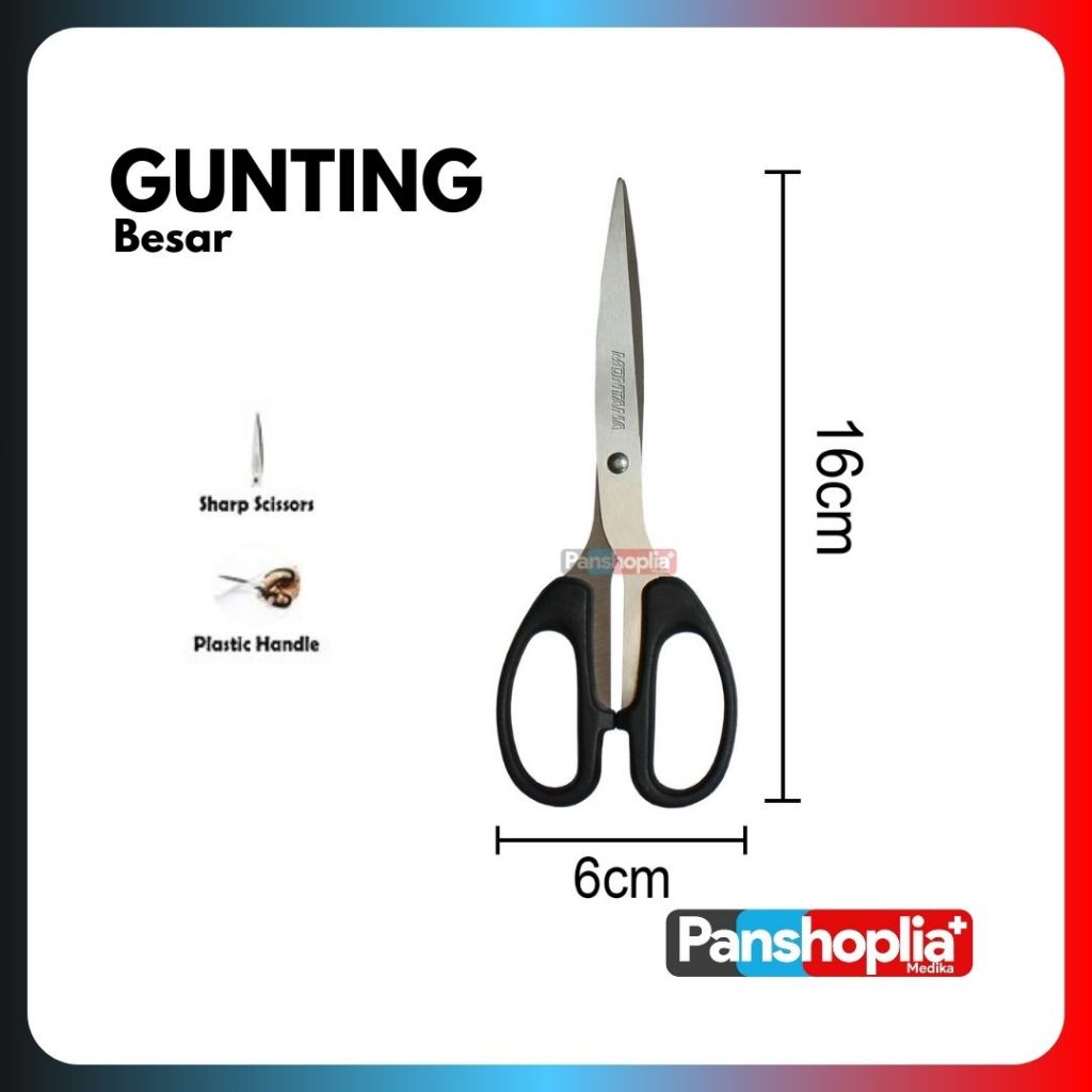 

Gunting Besar / Sharp Scissors