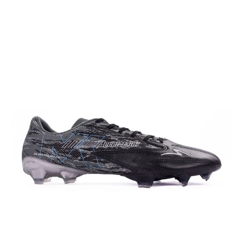 Sepatu Bola Specs Accelerator Lightspeed 3 LX MK Elite FG - Black Silver Laser Blue Original