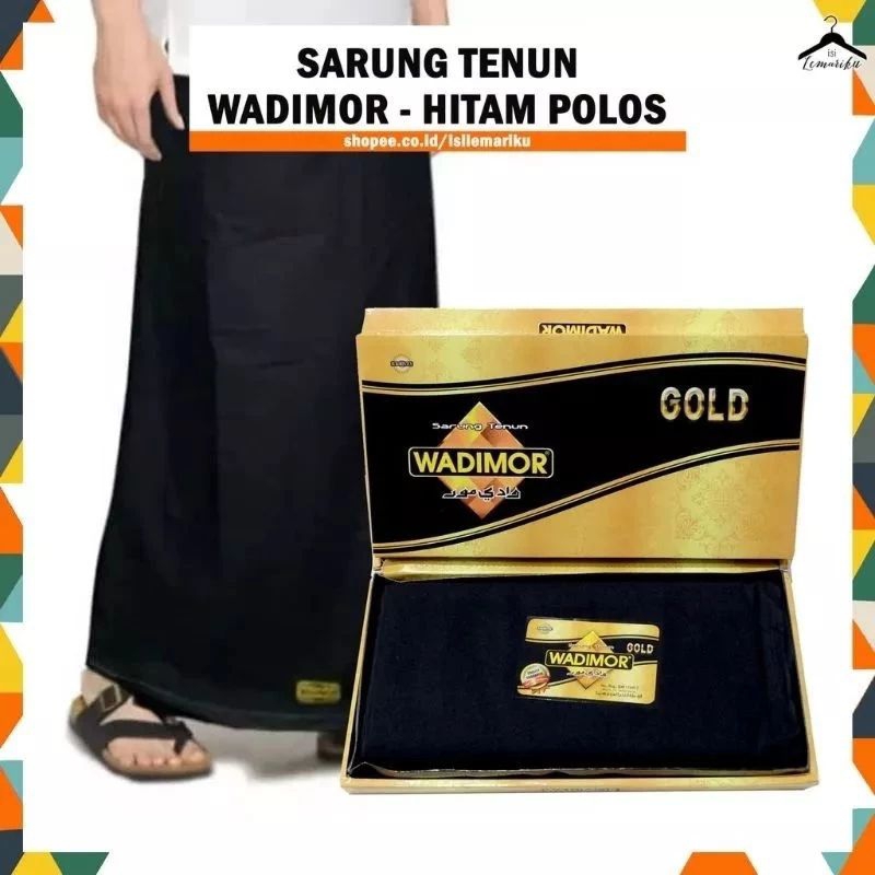 KAIN SARUNG WADIMOR MOTIF TENUN POLOS DAN MOTIF