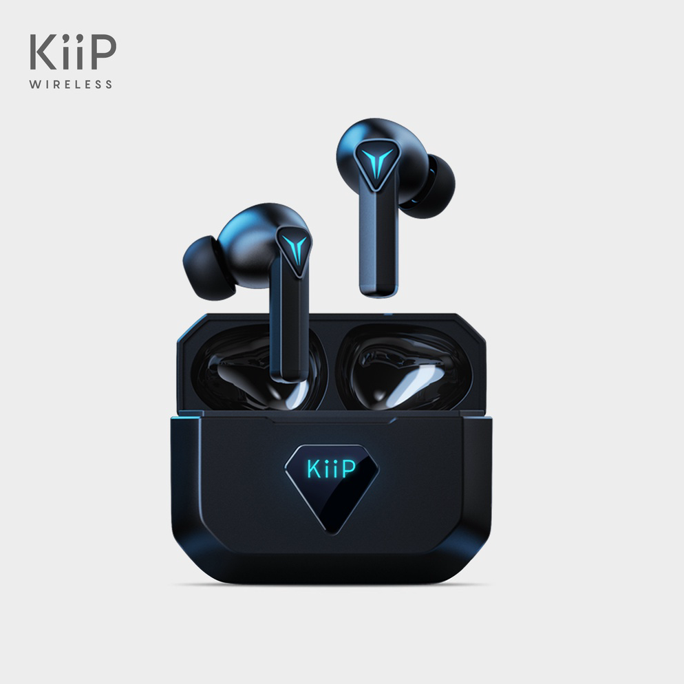 Viral.. KiiP Wireless GM6 Bluetooth Earphone Earbuds Headset  Headphone TWS Gaming Stereo Low Latenc