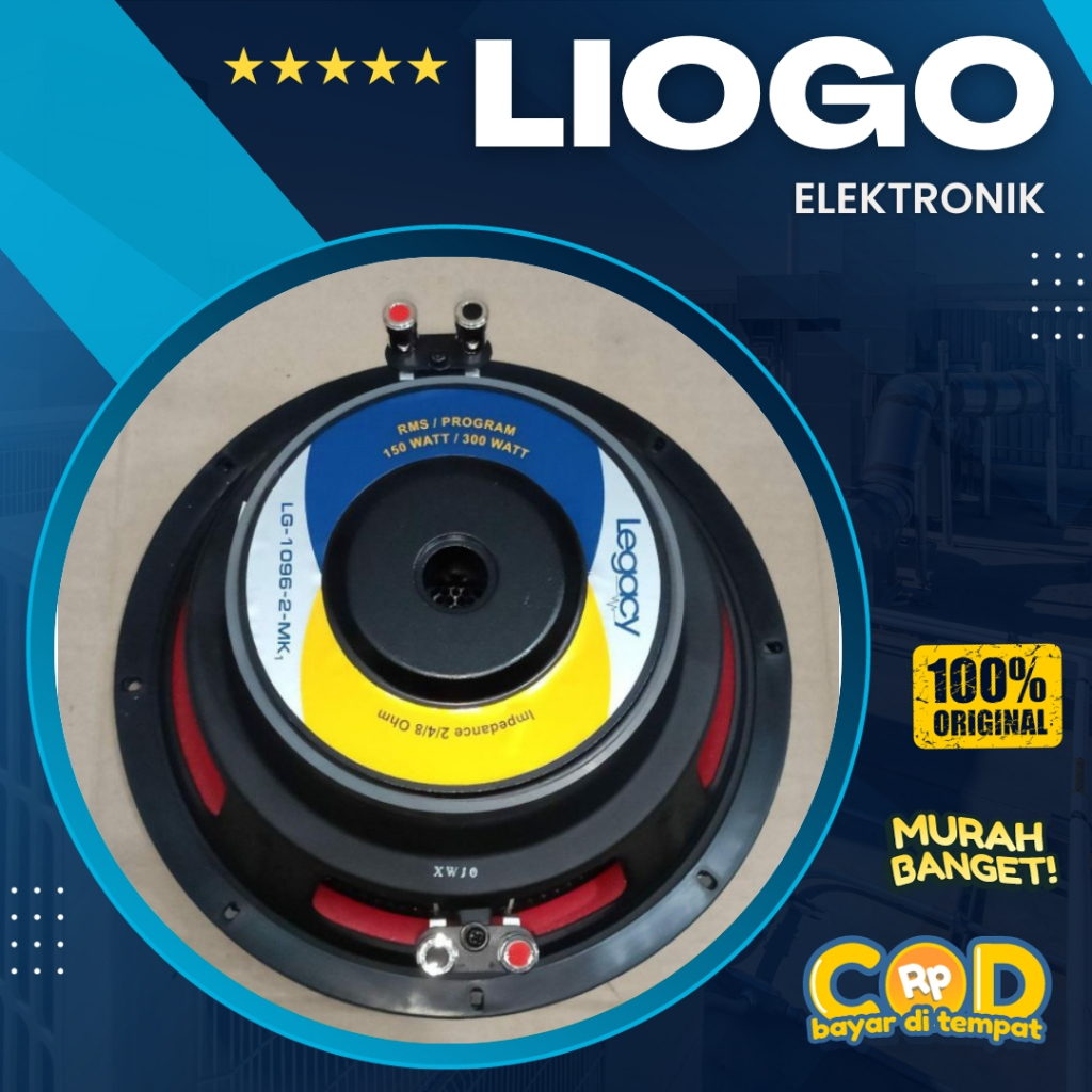 Speaker Legacy 10 Inch Legacy LG 1096 2 Subwoofer 10 Inch Legacy 1096 Double Coil Audio Subwoofer Mo