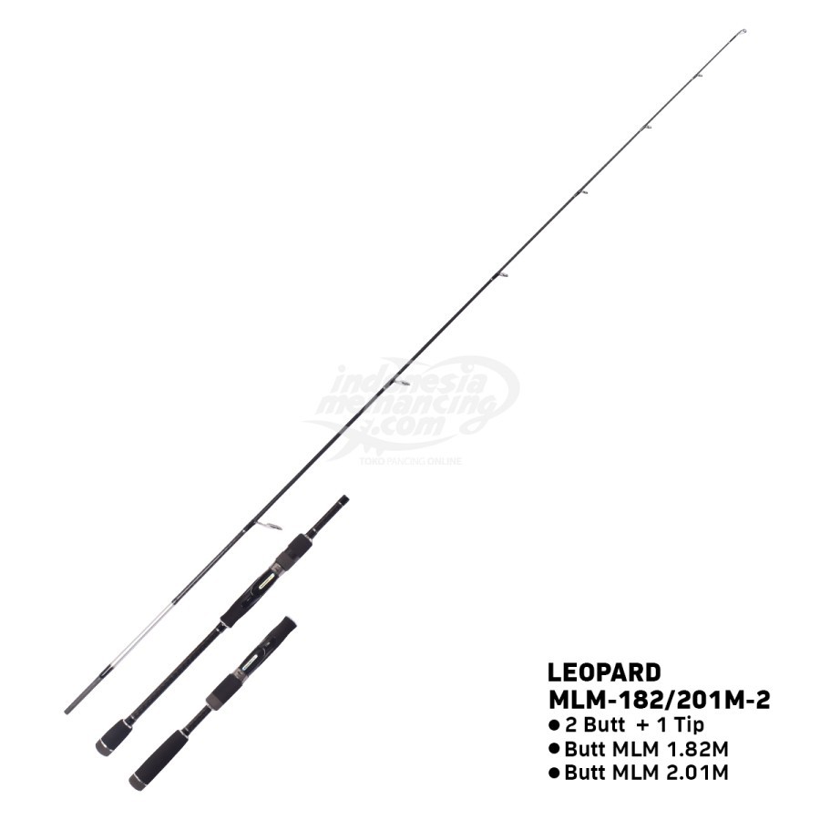Joran Spinning Maguro Leopard Ukruan 180-201 M-2