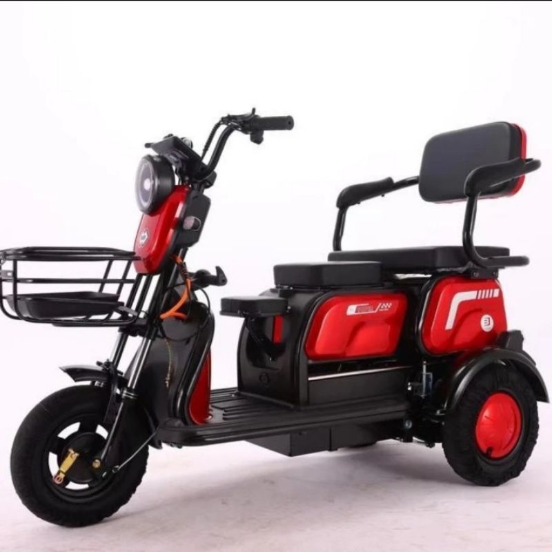 Sepeda Listrik Roda Tiga XUANKU X3 PC MOTO