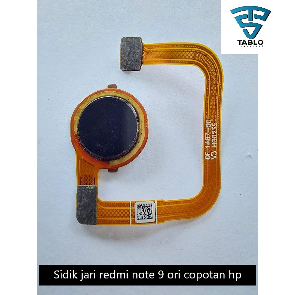 fingerprint sidik jari redmi note 9 ori copotan hp