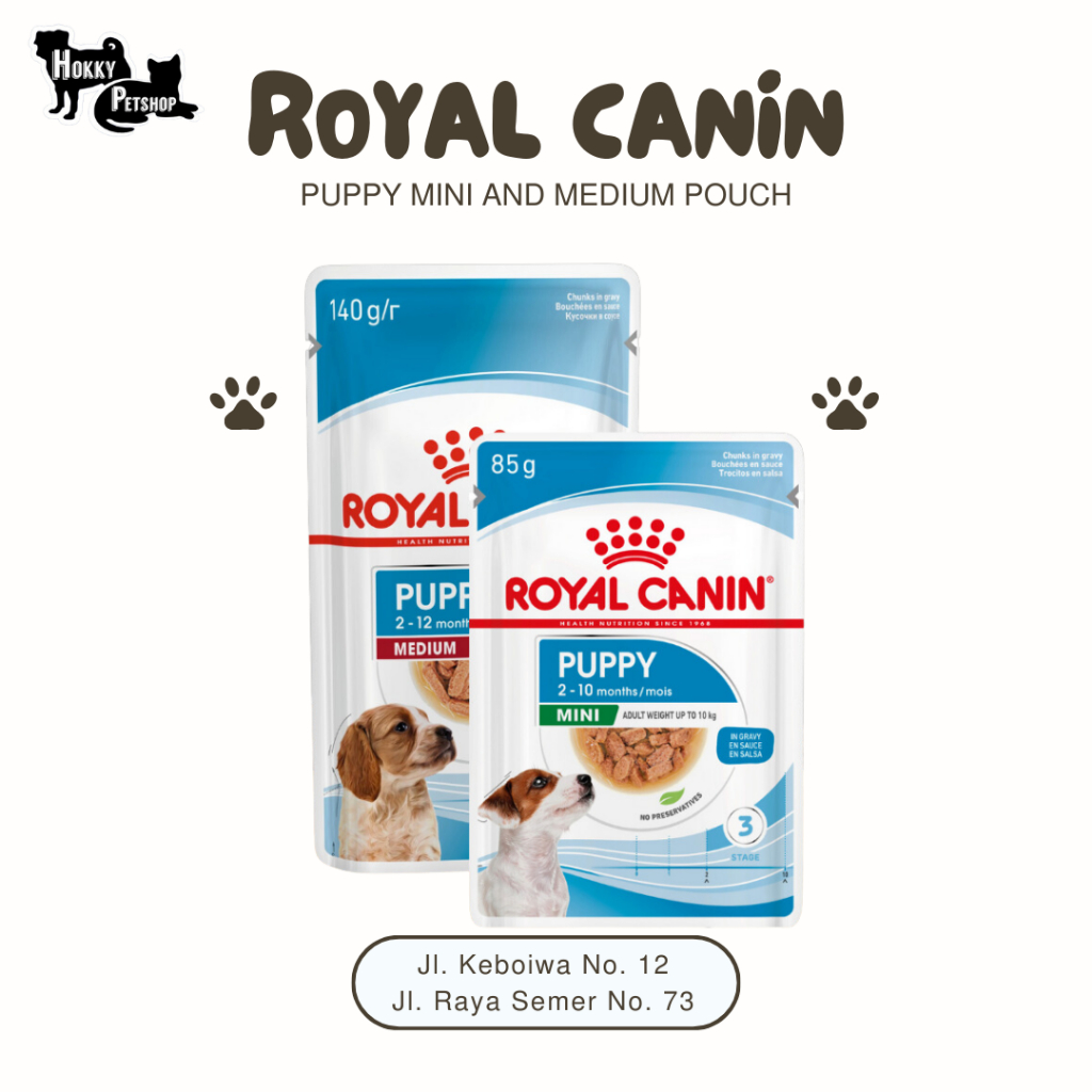 Royal Canin Puppy Medium 140 g / Royal Canin Mini Puppy 85 g