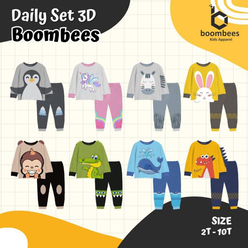 DAILY SET 3D (BOOMBEES)