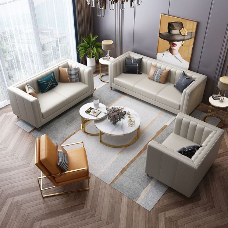 Sofa 321 Sofa Kulit Sintetis Design Minimalis Sofa Tamu Berkualitas