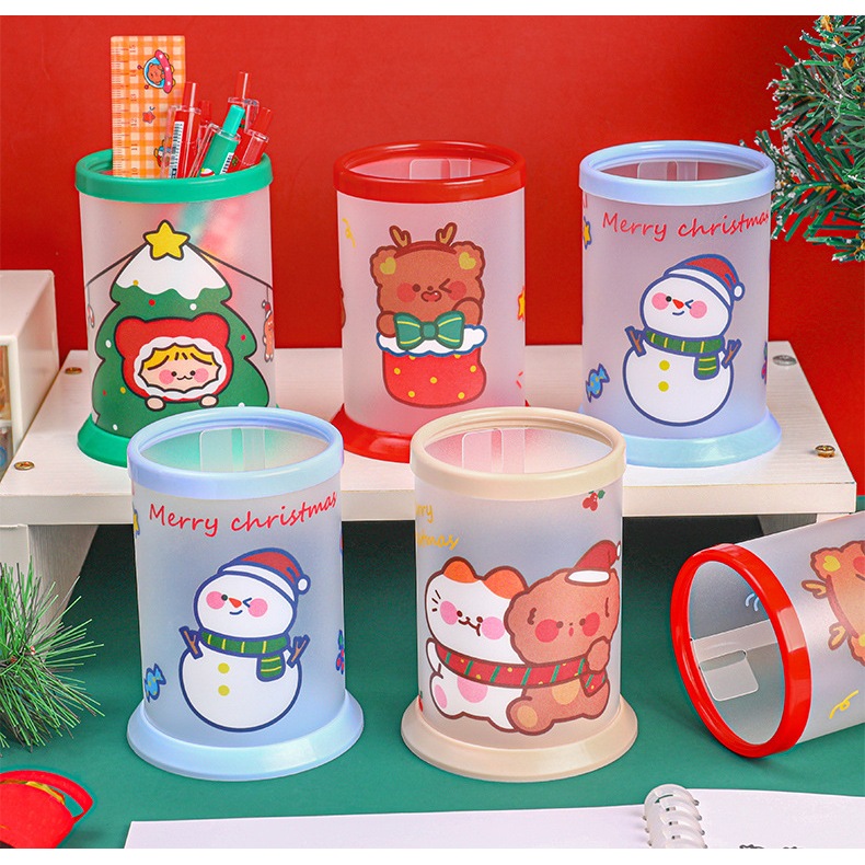 

ATM.Medan Tempat Pen Plastik Lipat Motif Natal Merry Chrismast 2024