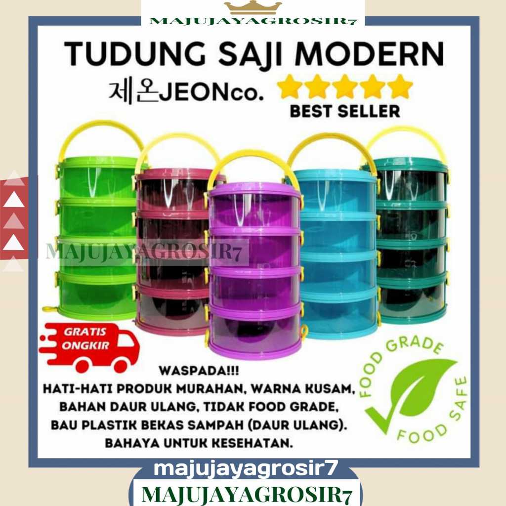 TUDUNG SAJI MODERN / TUDUNG SAJI JEON MODERN / TUDUNG SAJI 4 SUSUN MODERN / TUDUNG SAJI SUSUN 4 MODE
