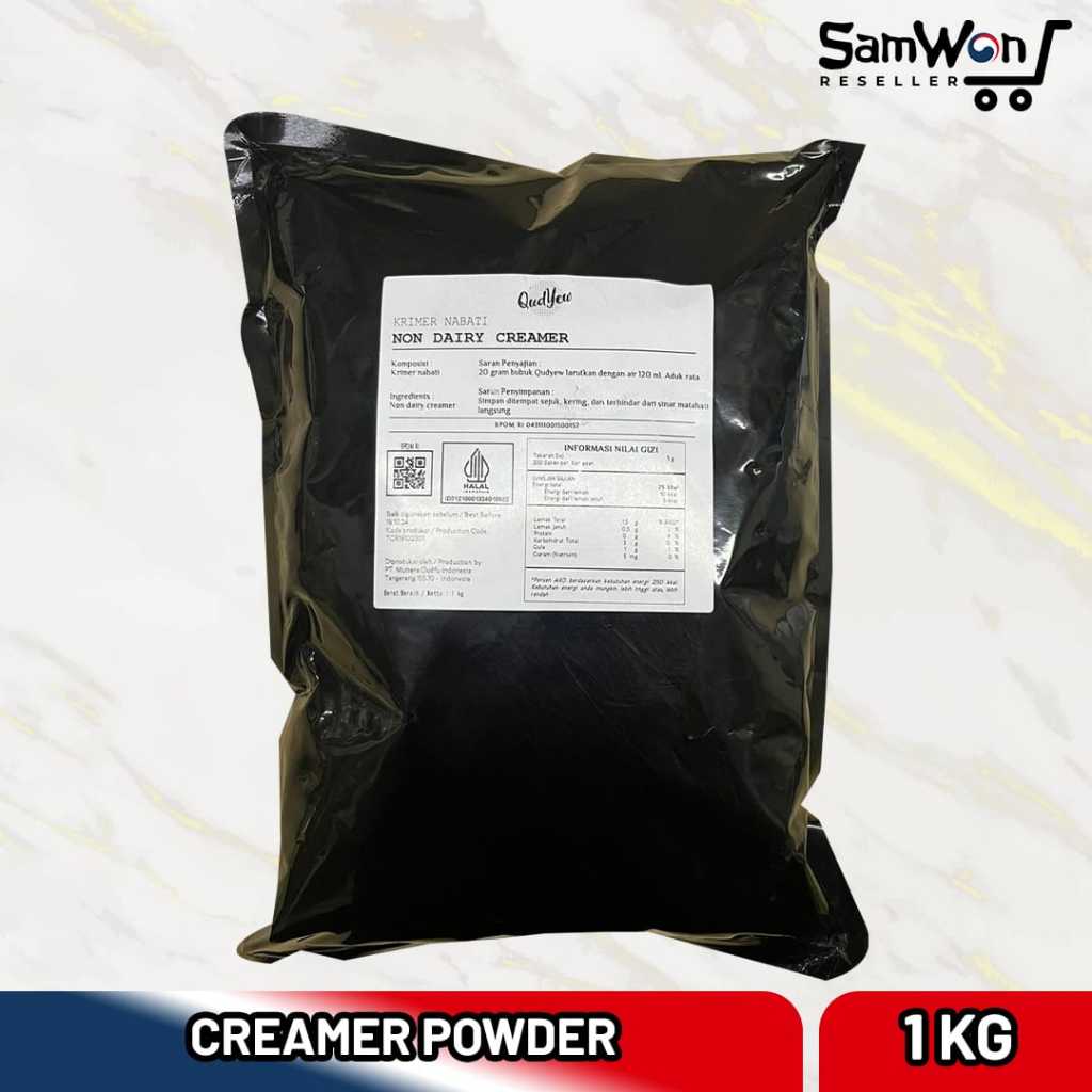 

Bubuk Minuman Creamer Powder 1kg Premium (Krimer) Susu IMPORT TAIWAN