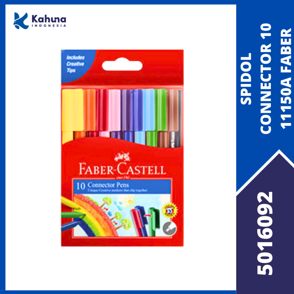 

CONNECTOR PEN 11150A / SPIDOL FABER CASTELL 10 WARNA