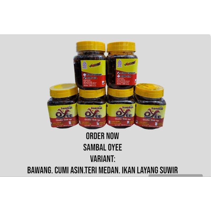 

Sambal bawang. cumi asin. teri medan. layang suwir