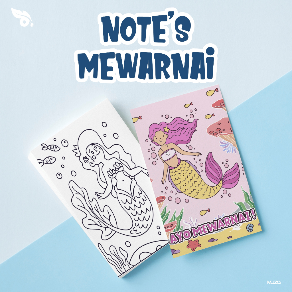 

Buku Mewarnai Anak Mermaid