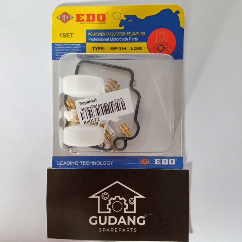Repairkit Spin 125+Pelampung EDO