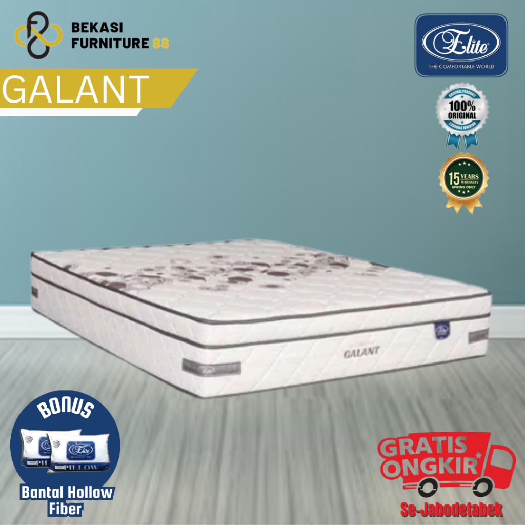 Full Set Kasur Springbed Elite Galant