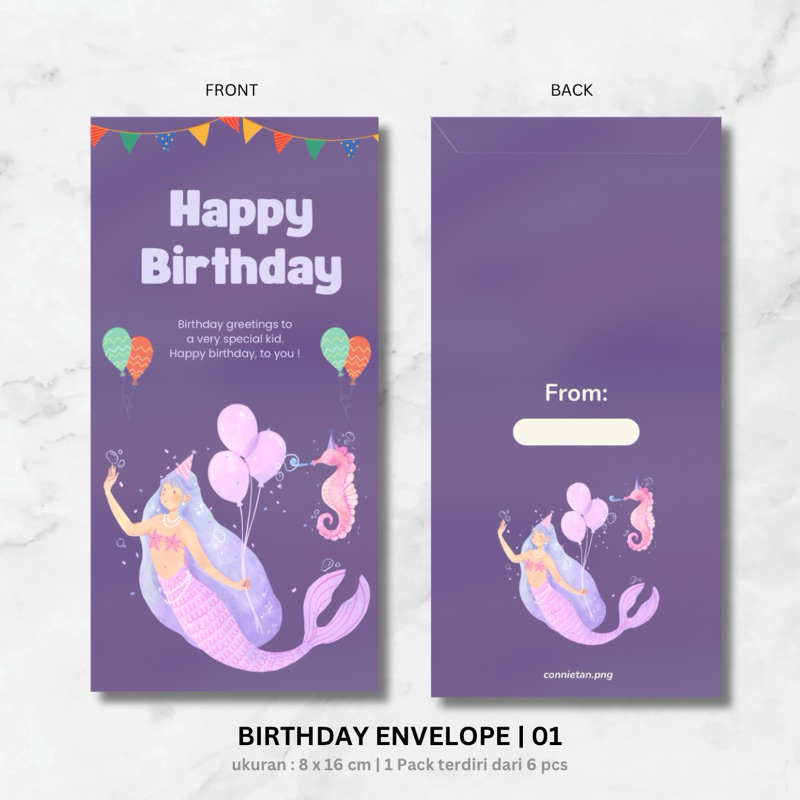 

BIRTHDAY MONEY ENVELOPE FOR GIFT