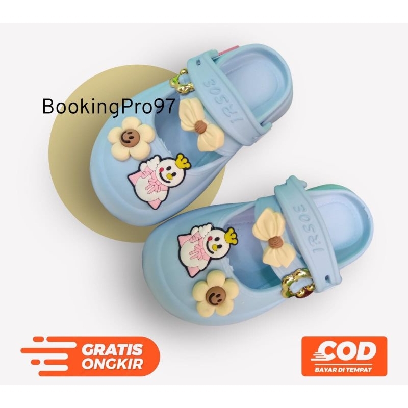 Sandal Anak Perempuan Karakter Irsoe Mixue