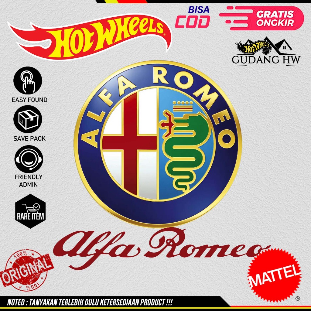 HOT WHEELS  ALFA ROMEO