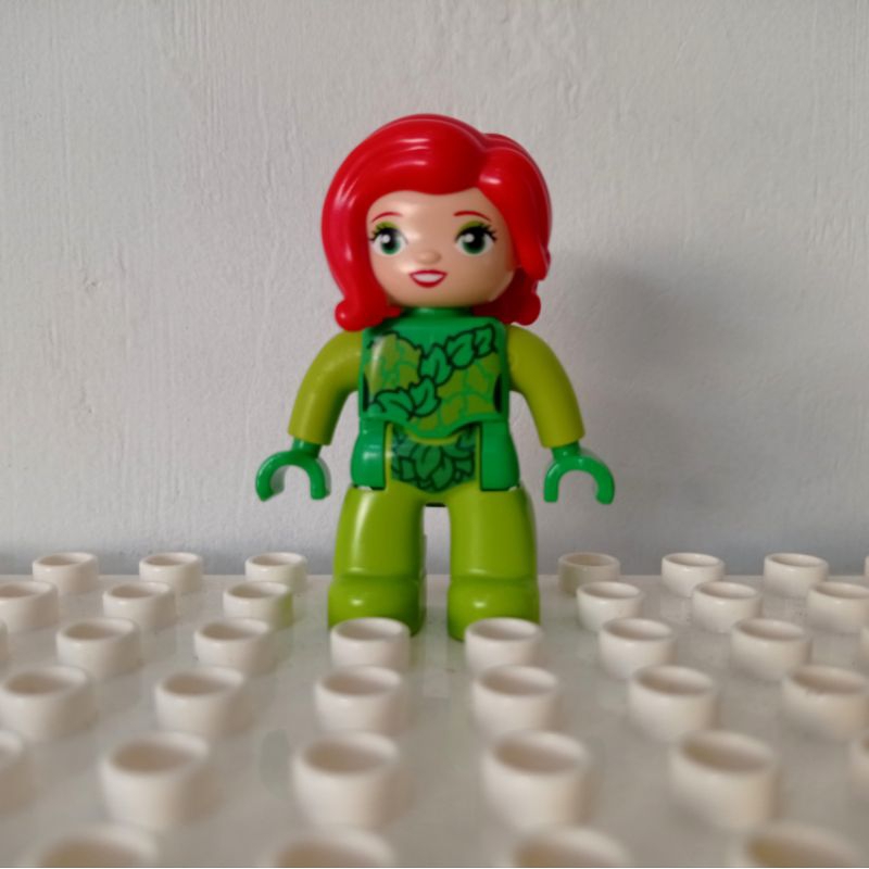 lego poison ivy tangan hijau muda duplo original