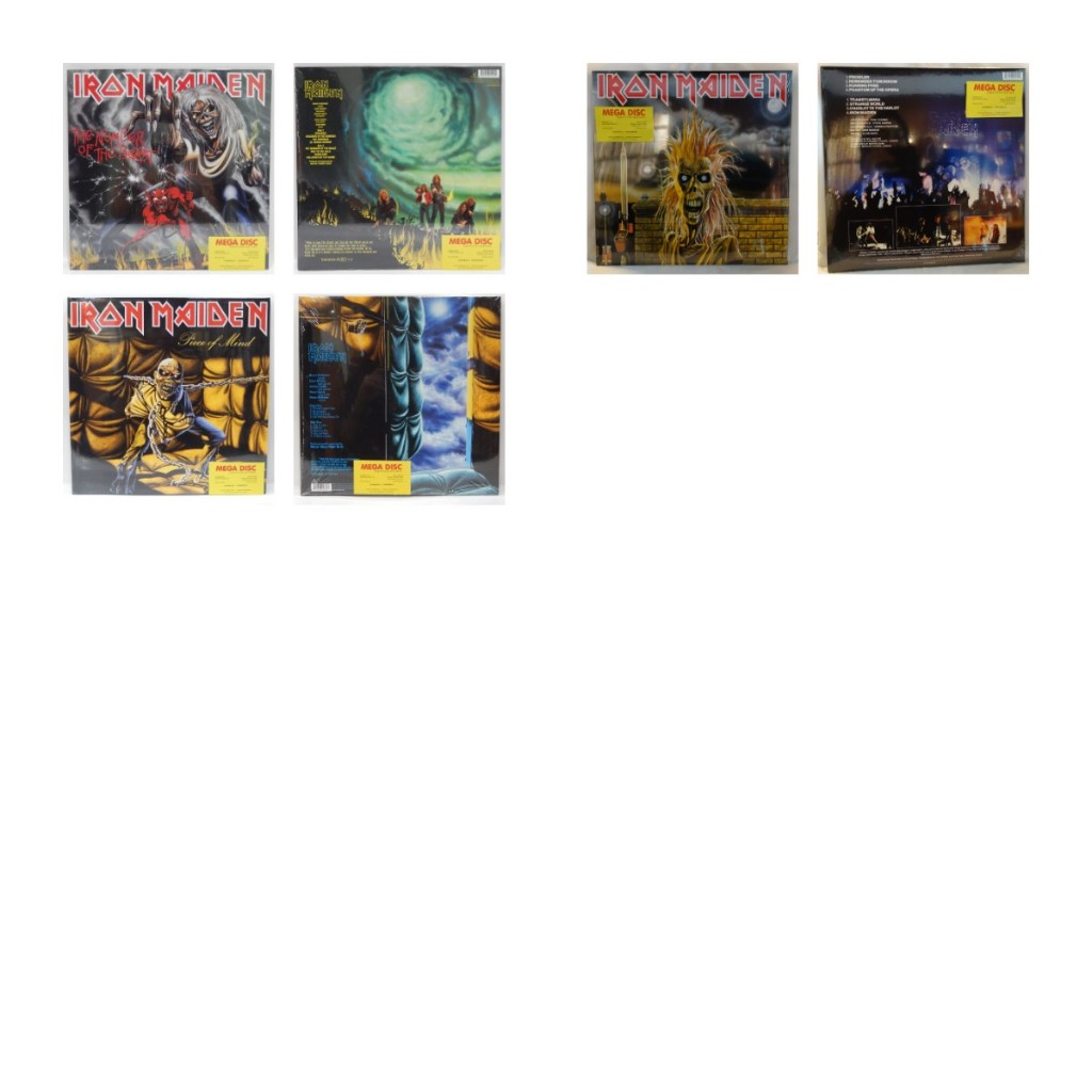 LP Iron Maiden Album Vinyl Piringan Hitam PH - Cek Varian / Barcode