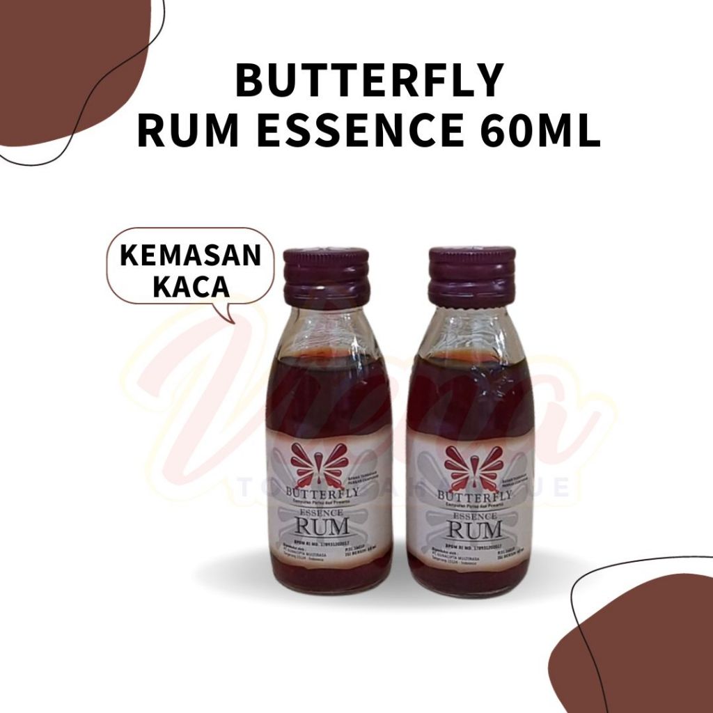 

Butterfly Rhum Jamaica 60ml / Essence Butterfly Koepoe