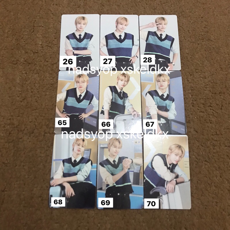 Enhypen Official Photocard Trading Card 2022 En Connect: Companion Ni-ki basic tc niki nishimura rik