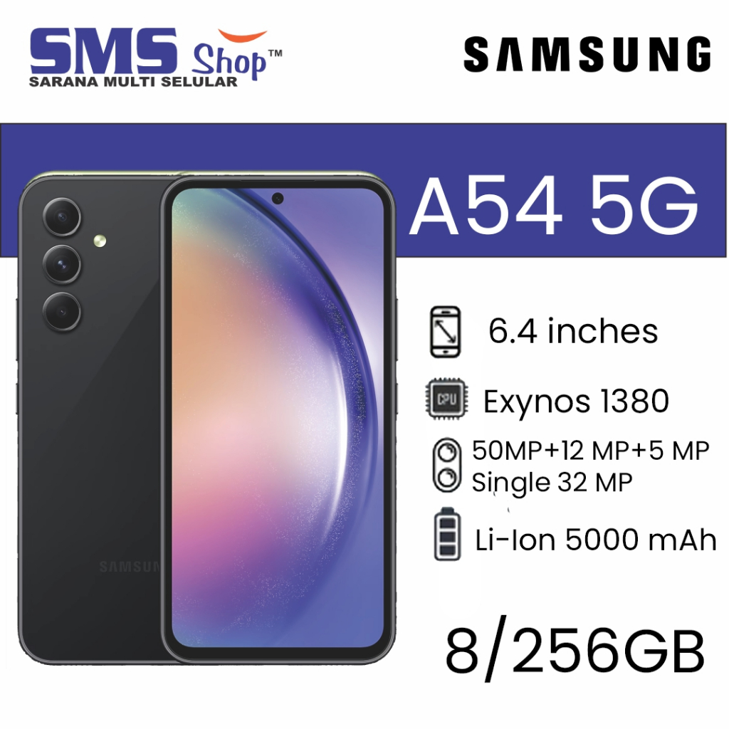 Samsung A54 5G 8/256GB Garansi Resmi