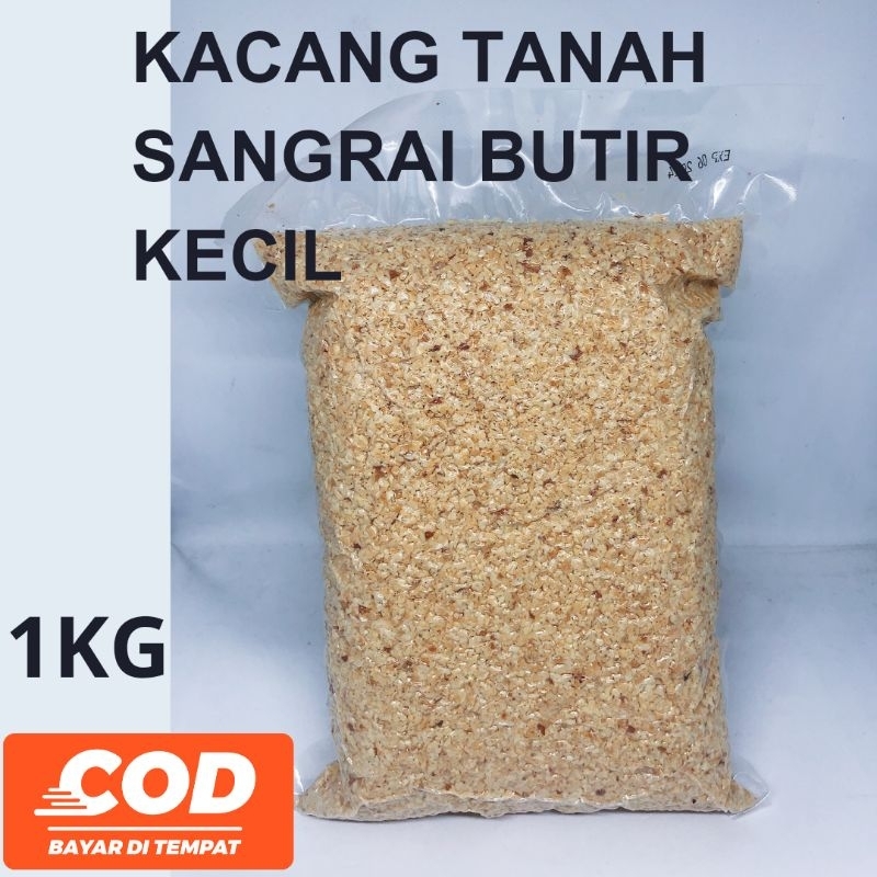 

KACANG TANAH CACAH SANGRAI BUTIR KECIL 1KG