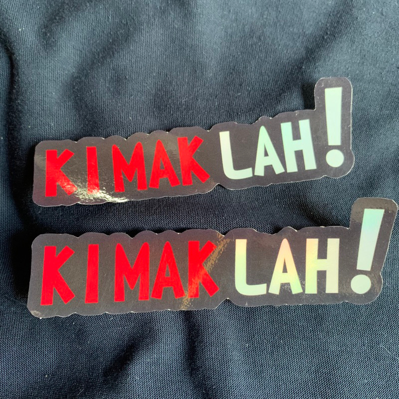 

Stiker K1MAK LAH!