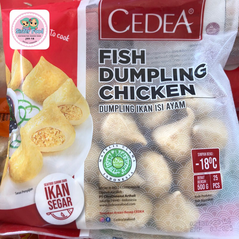 

CEDEA DUMPLING CHICKEN 500gr