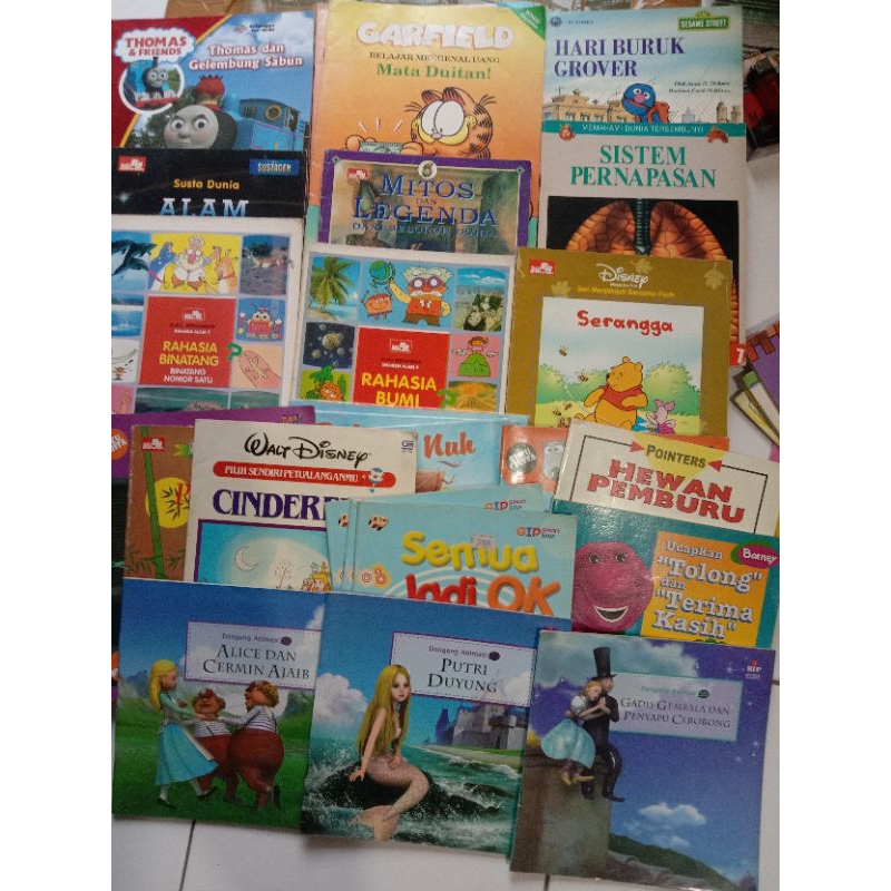 Buku Anak DONGENG ANIMASI 3D Dongeng Pengetahuan Buku Cerita Anak