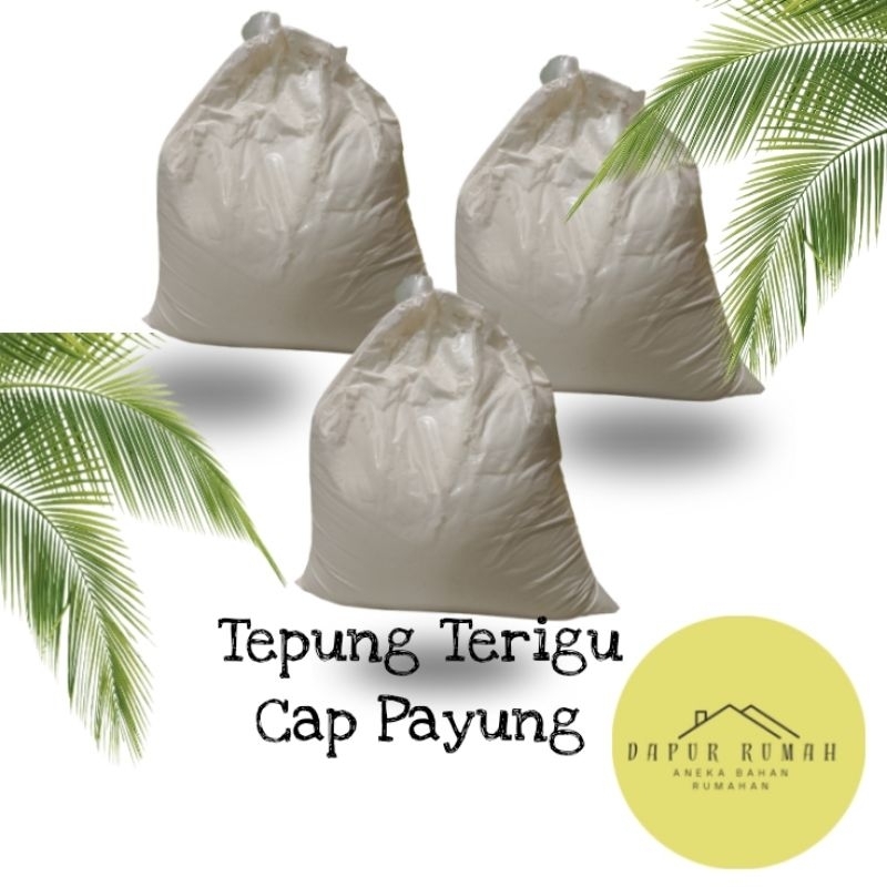 

Tepung terigu eceran Cap Payung 1kg