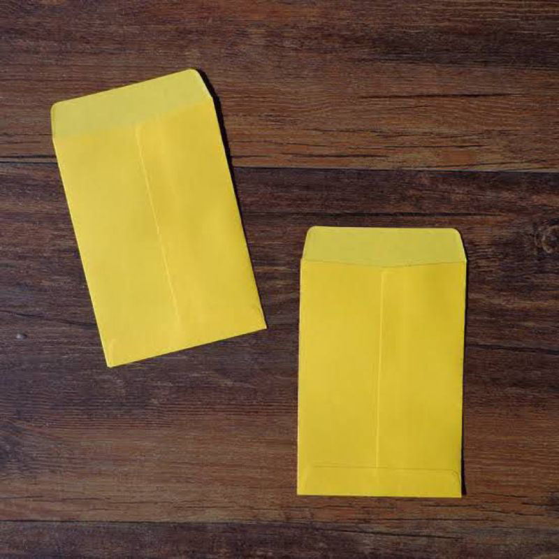 

Bisa COD Amplop kertas warna kuning buruan