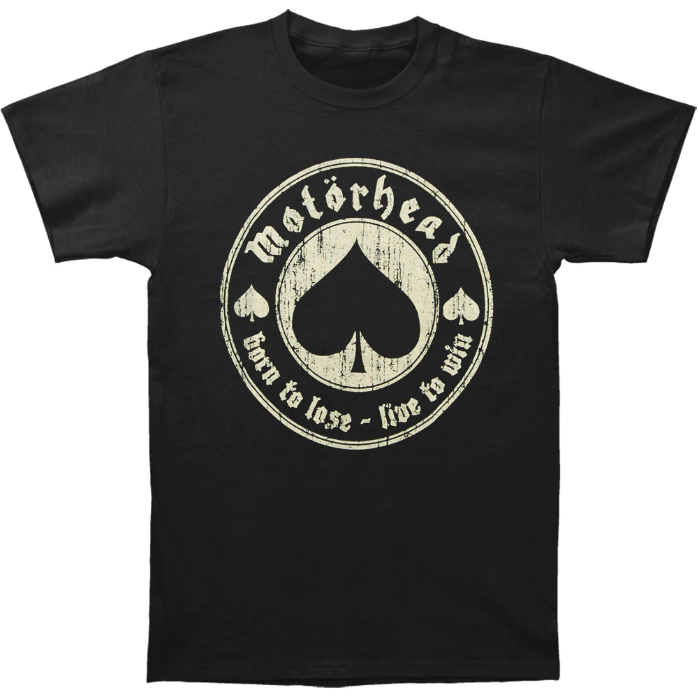 TShirt Motorhead Ace Of Spades | Kaos Band Rock Metal