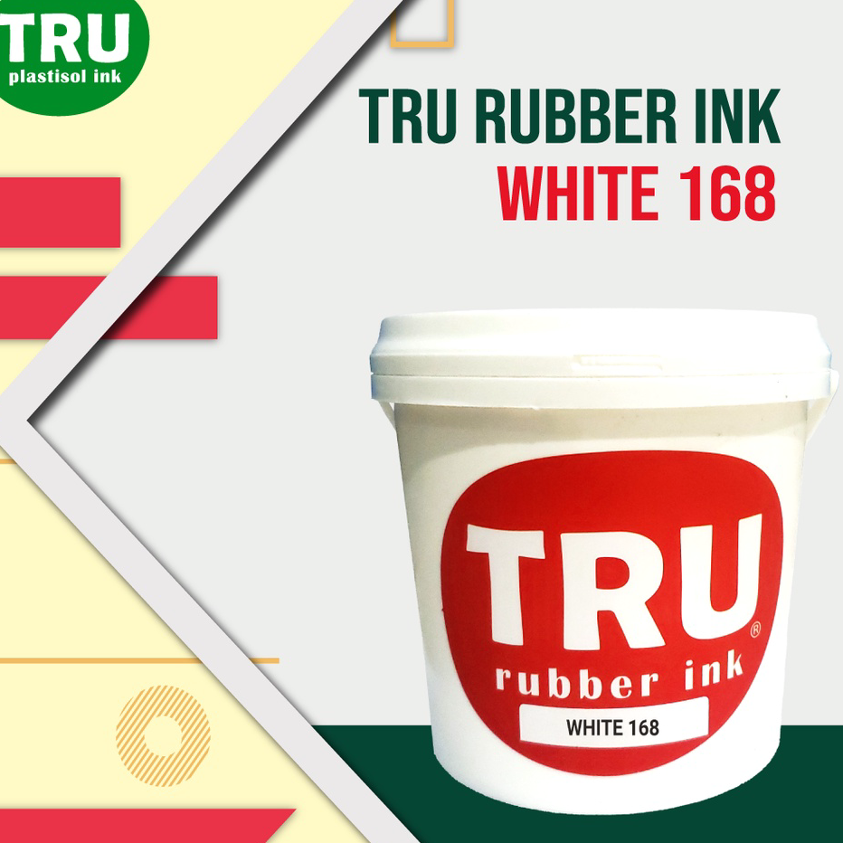 

Diskon TRUcolor Rubber White Mix Clear Tinta Sablon Rubber Distro Waterbase Putih Ekonomis Original 1kg Ready Stock