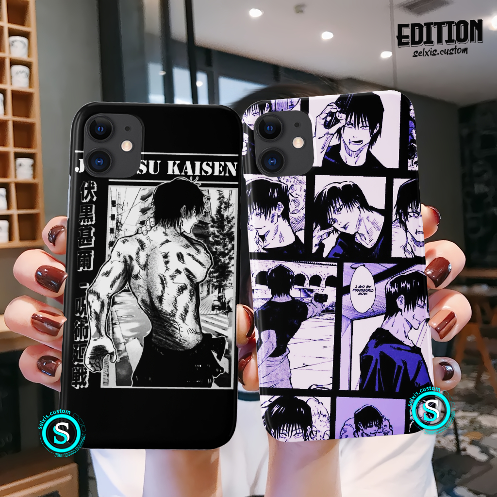 Case Premium Anime Jujutsu Kaisen Toji Fushiguro (All Type Smartphone)