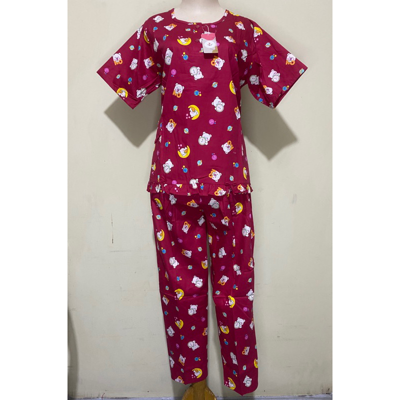 Sunly Baju Tidur Uk 22 Celana Panjang